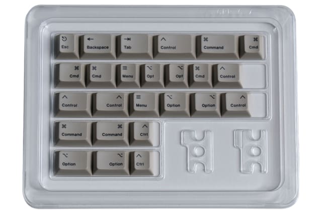 Weikav Nut65 Wireless 65% Barebones - Cool White Keyboard · Milktooth